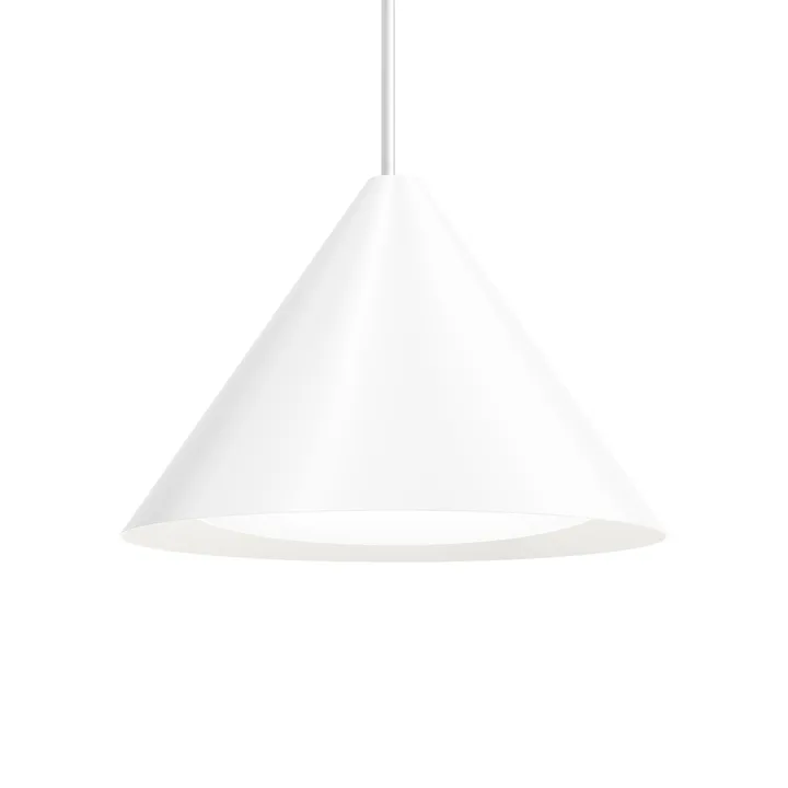 Keglen pendant lamp Ø40 cm - White - Louis Poulsen