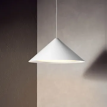 Keglen pendant lamp Ø65 cm - White - Louis Poulsen