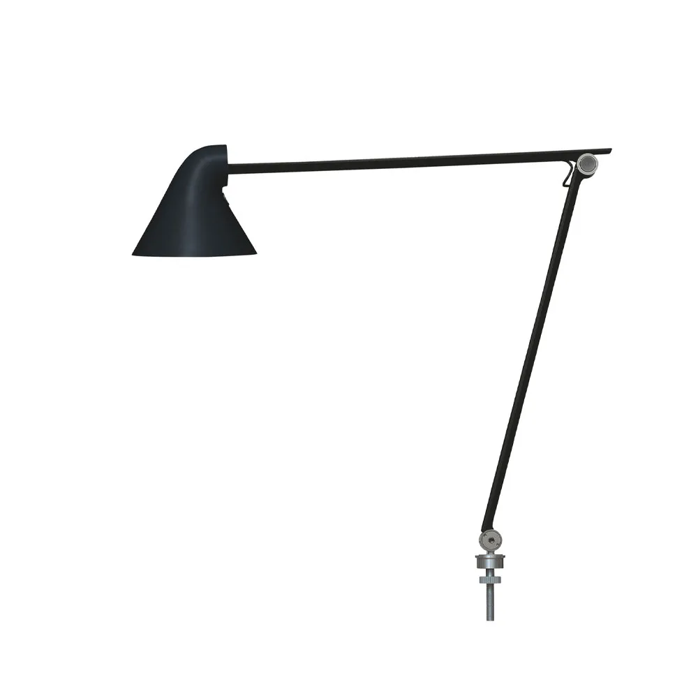 NJP desk lamp, Black, pin ø40 cm, 3000k Louis Poulsen