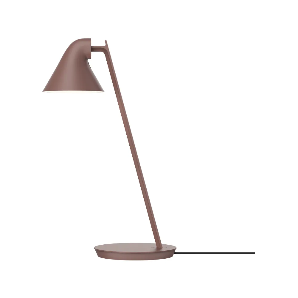 NJP Mini table lamp, Rose brown Louis Poulsen