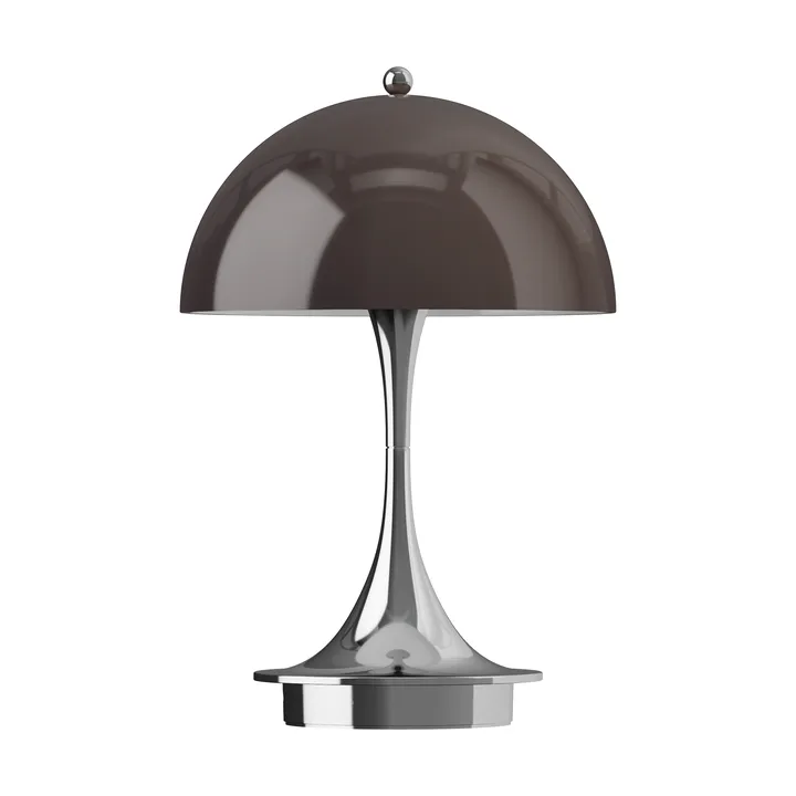 Panthella 160 Portable v3 table lamp - Original Opal Brown - Louis Poulsen