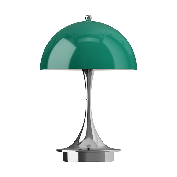 Panthella 160 Portable v3 table lamp - Original Opal Green - Louis Poulsen