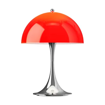Panthella 250 portable table lamp V3 - Original Opal Red - Louis Poulsen
