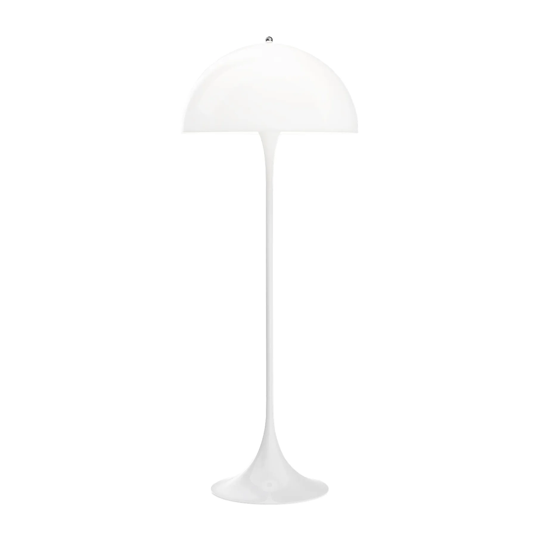 Panthella floor lamp, White acrylic Louis Poulsen