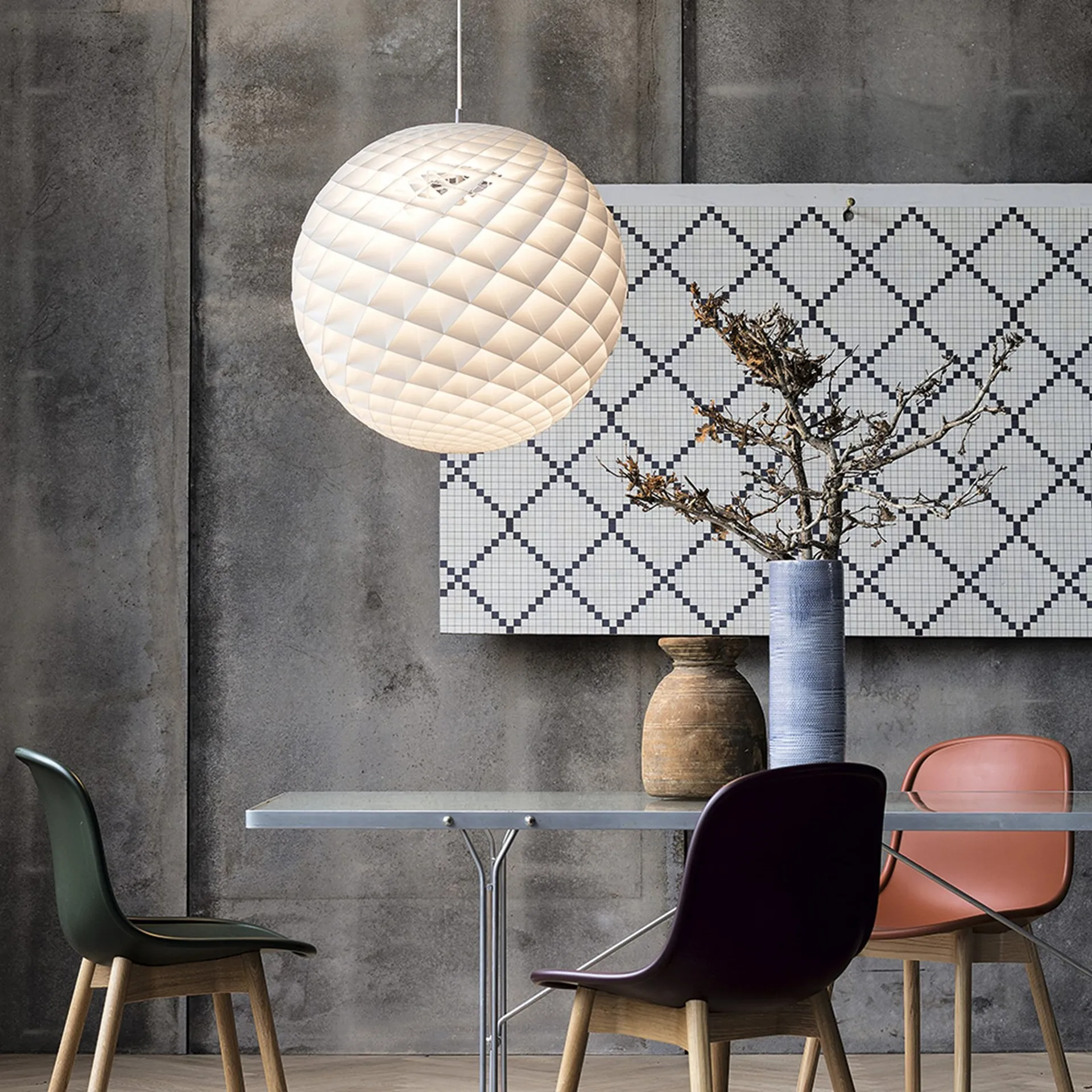 Patera pendant lamp, White Ø30 cm Louis Poulsen