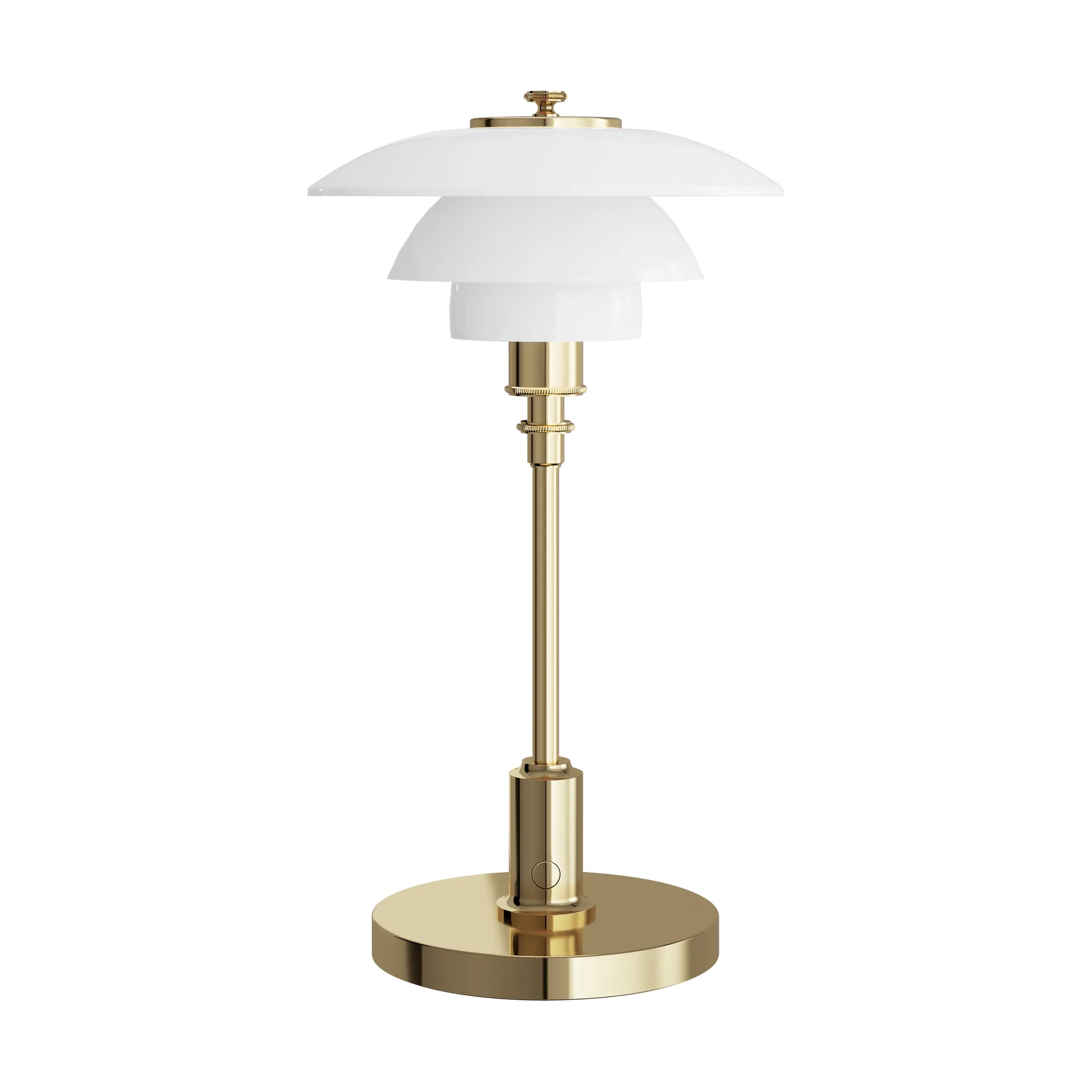 PH 1/1 portable table lamp, Brass-plated Louis Poulsen