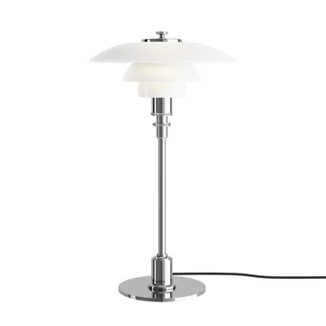 PH 2/1 table lamp - Chome - Louis Poulsen