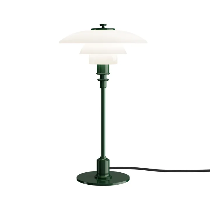 PH 2/1 table lamp - Glossy deep green - Louis Poulsen