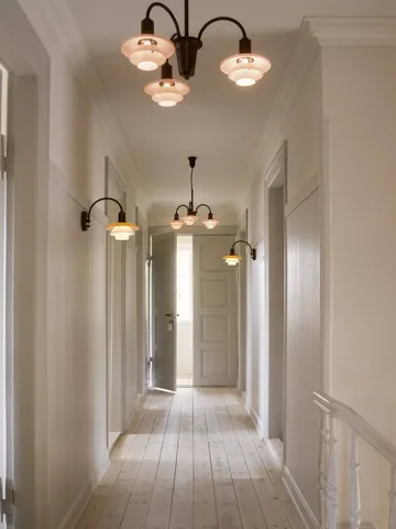 PH 2/2 Centenary Edition wall lamp - Amber-opal white, quick installation - Louis Poulsen
