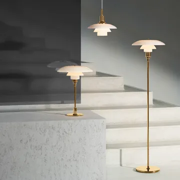 PH 3½-2½ floor lamp - Brass - Louis Poulsen