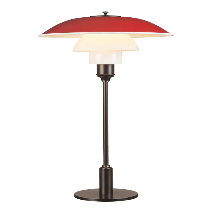 PH 3½-2½ table lamp - Red - Louis Poulsen