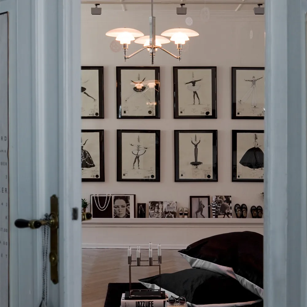 PH 3/2 Akademi chandelier, White Louis Poulsen