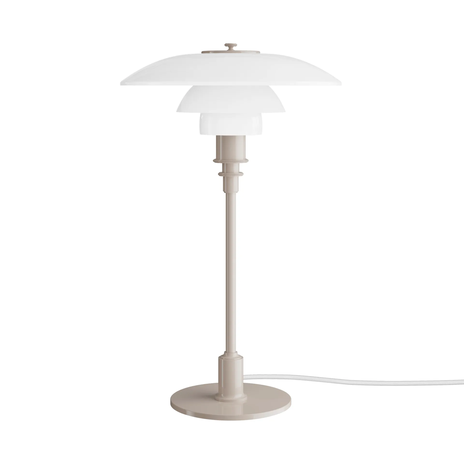 PH 3/2 table lamp, Glossy beige Louis Poulsen
