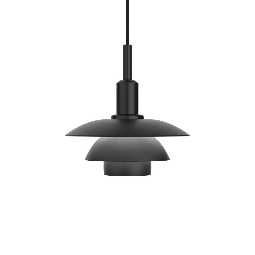 PH 3/3 pendant lamp, Black, metal Louis Poulsen