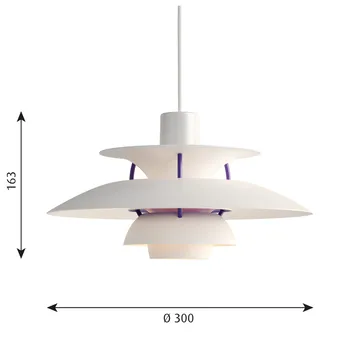 PH 5 MINI pendant lamp - Classic white - Louis Poulsen