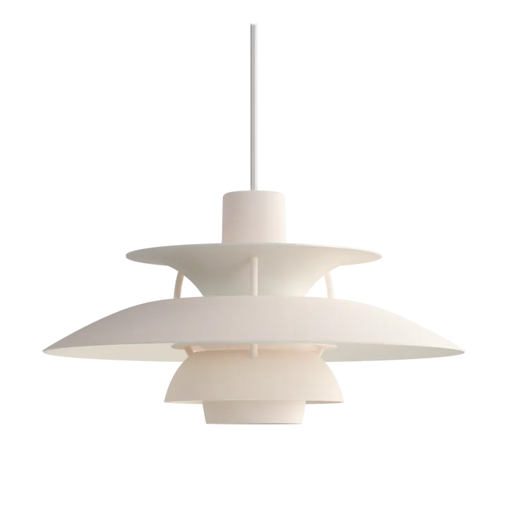 PH 5 MINI pendant lamp monochrome - Pale blush - Louis Poulsen