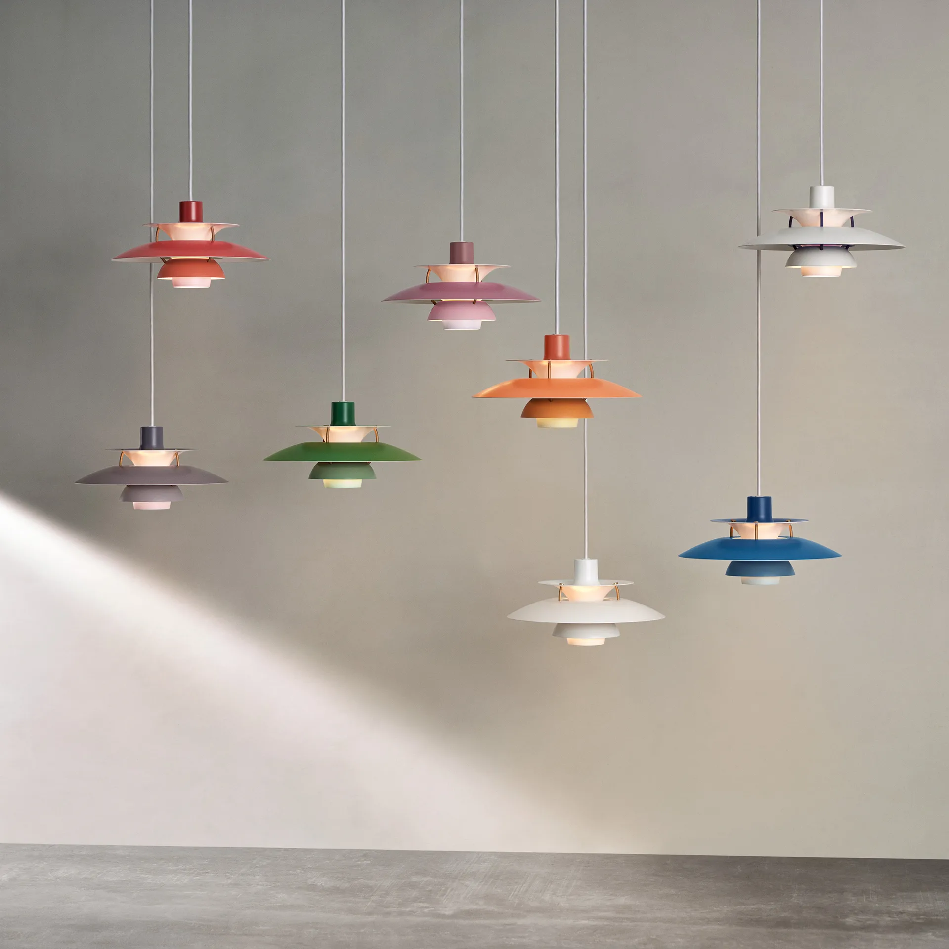 PH 5 MINI pendant lamp, White modern Louis Poulsen