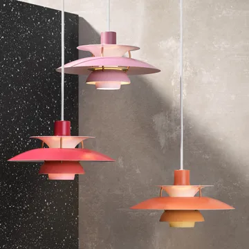PH 5 pendant lamp - Ø300, Red - Louis Poulsen