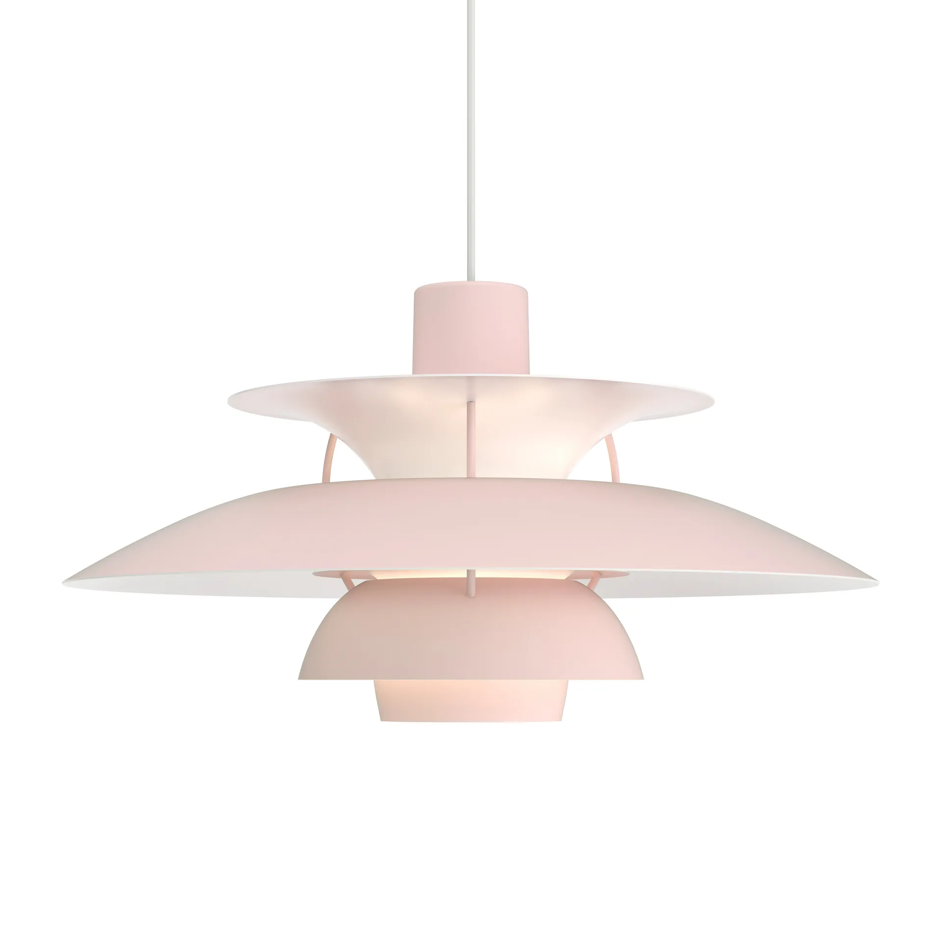 PH 5 pendant lamp, Ø500, Light pink Louis Poulsen
