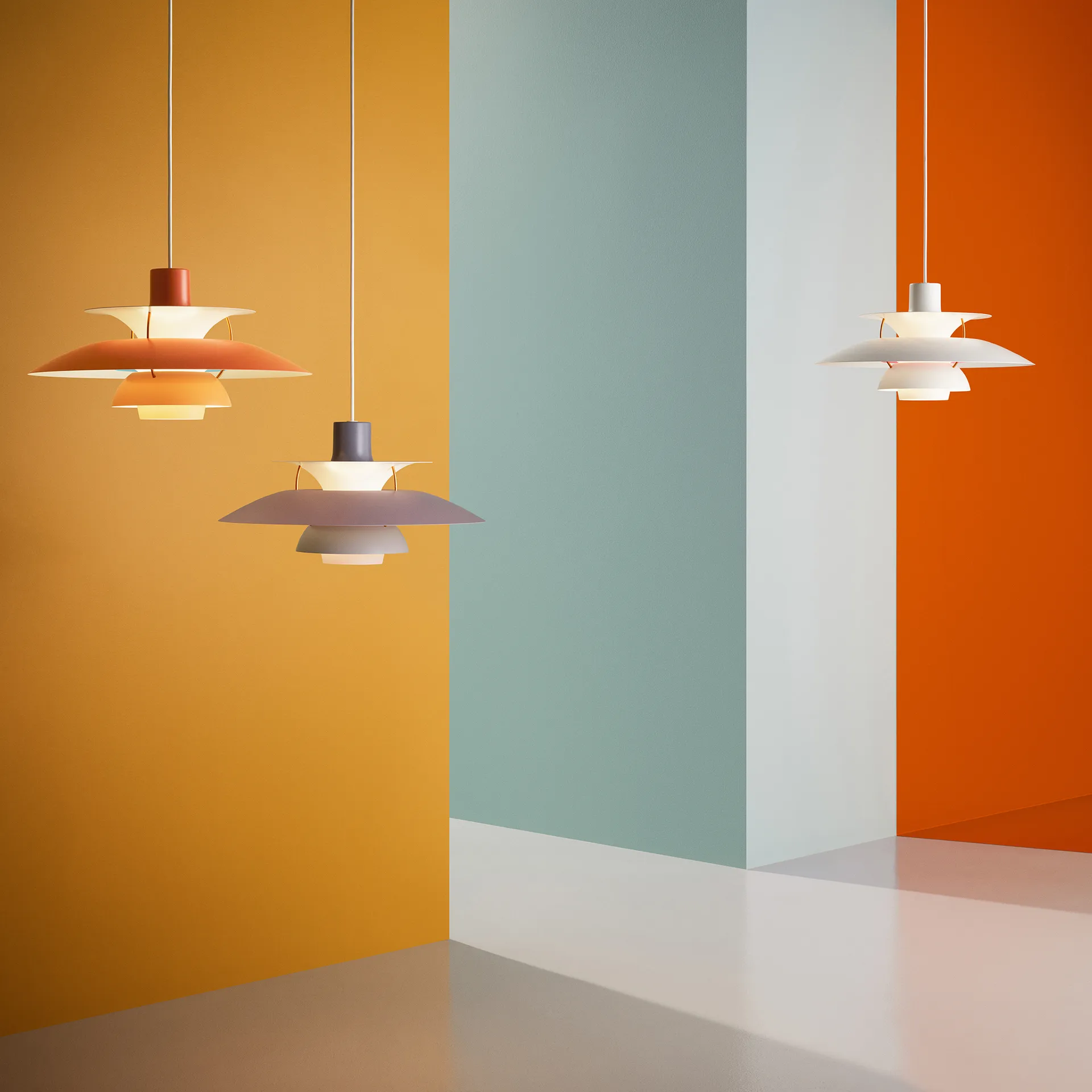 PH 5 pendant lamp, Grey Louis Poulsen