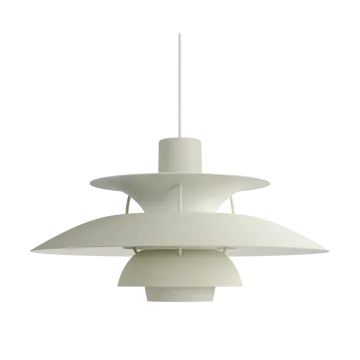 PH 5 pendant lamp monochrome - Pale pewter - Louis Poulsen