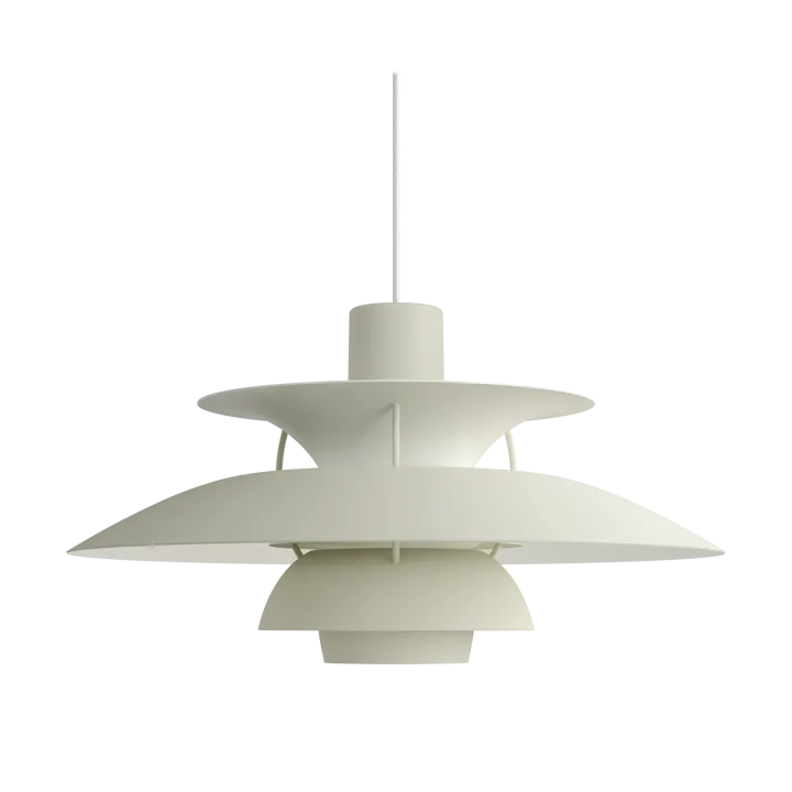 PH 5 pendant lamp monochrome - Pale pewter - Louis Poulsen