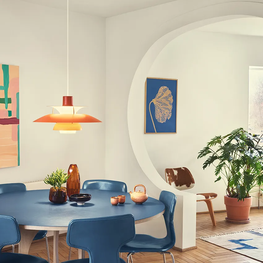 PH 5 pendant lamp, Orange Louis Poulsen