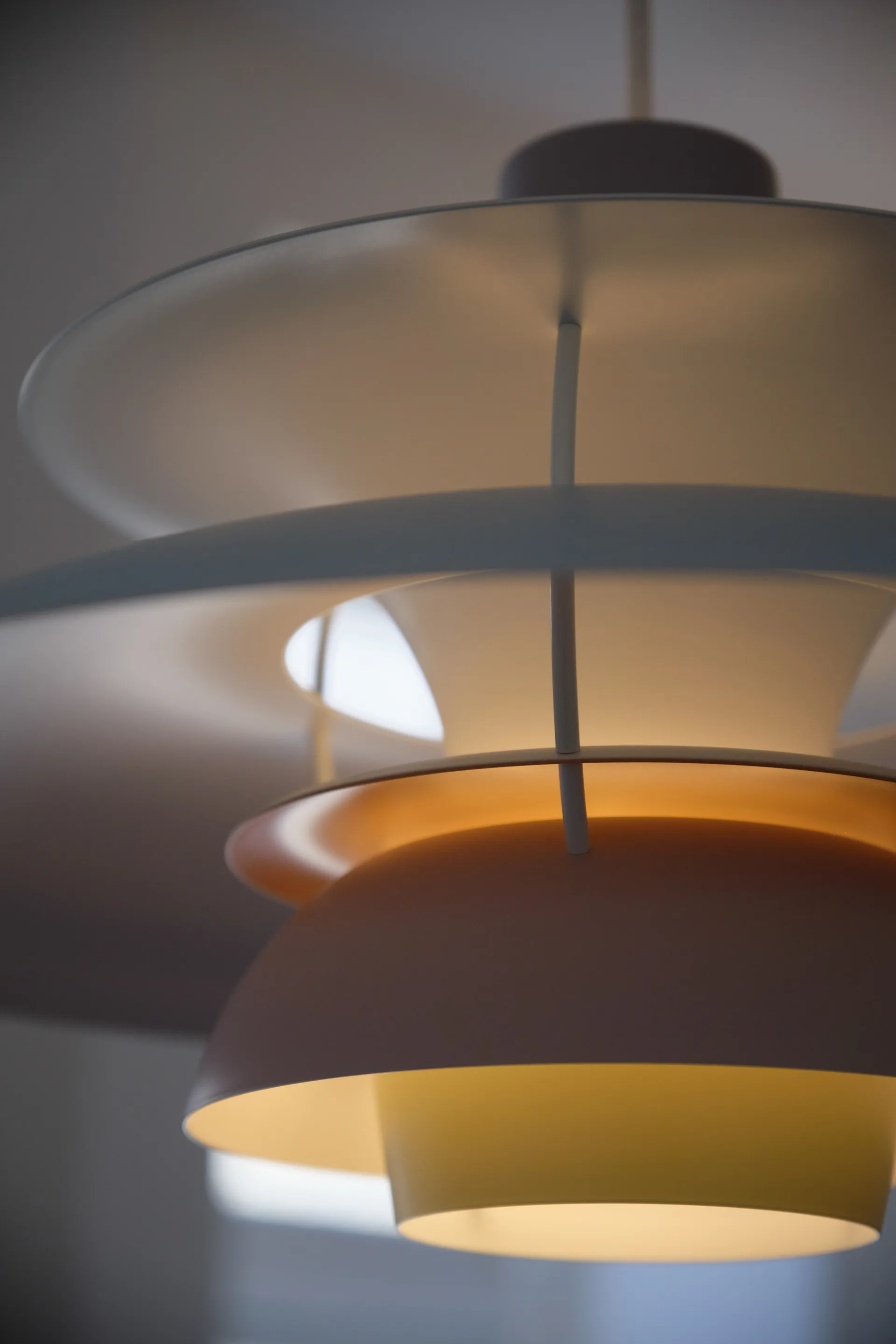 PH 5 pendant lamp, Pastel-oyster grey-blue-pink Louis Poulsen
