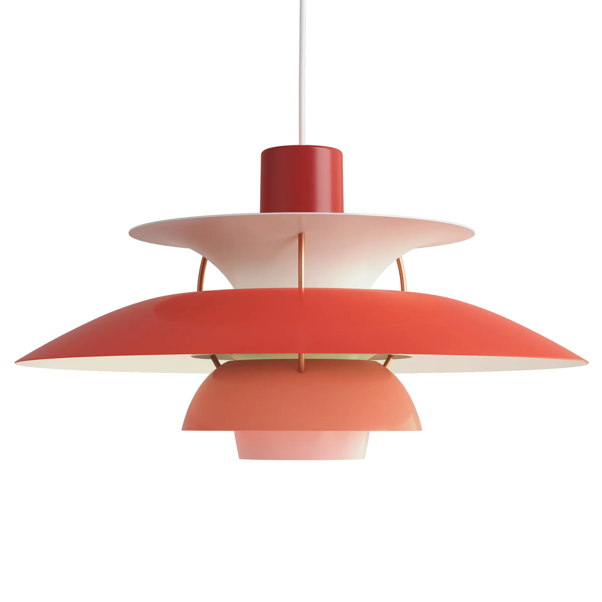 PH 5 pendant lamp, Red Louis Poulsen