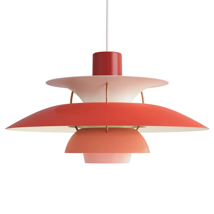PH 5 pendant lamp - Red - Louis Poulsen