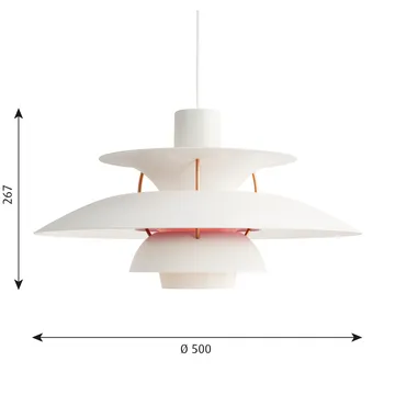 PH 5 pendant lamp - White - Louis Poulsen