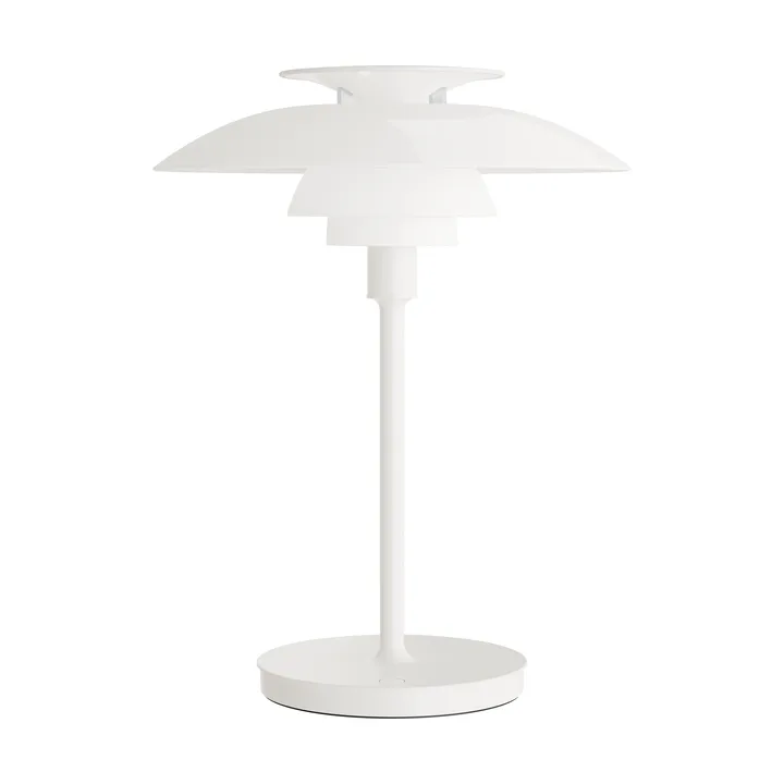 PH 80 portable table lamp - White opal, white - Louis Poulsen