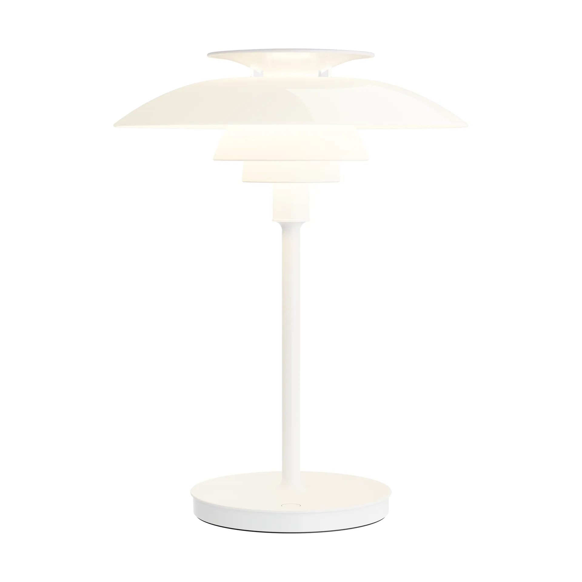 PH 80 portable table lamp, White opal, white Louis Poulsen