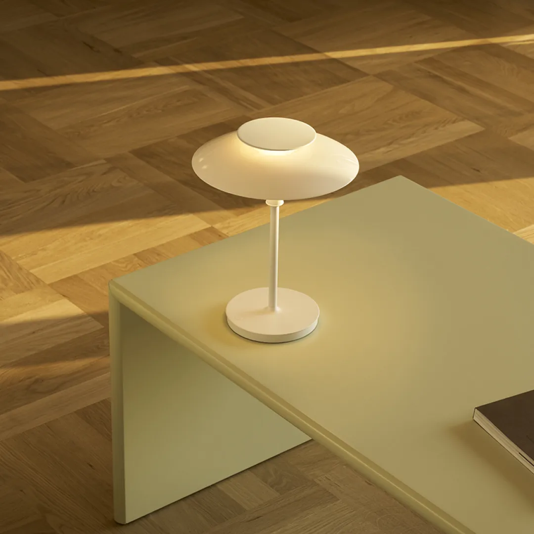 PH 80 portable table lamp, White opal, white Louis Poulsen