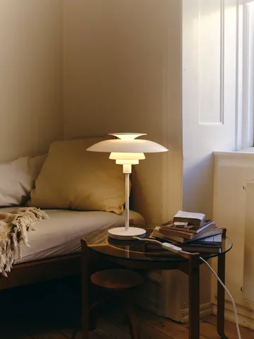 PH 80 table lamp - White opal, white - Louis Poulsen