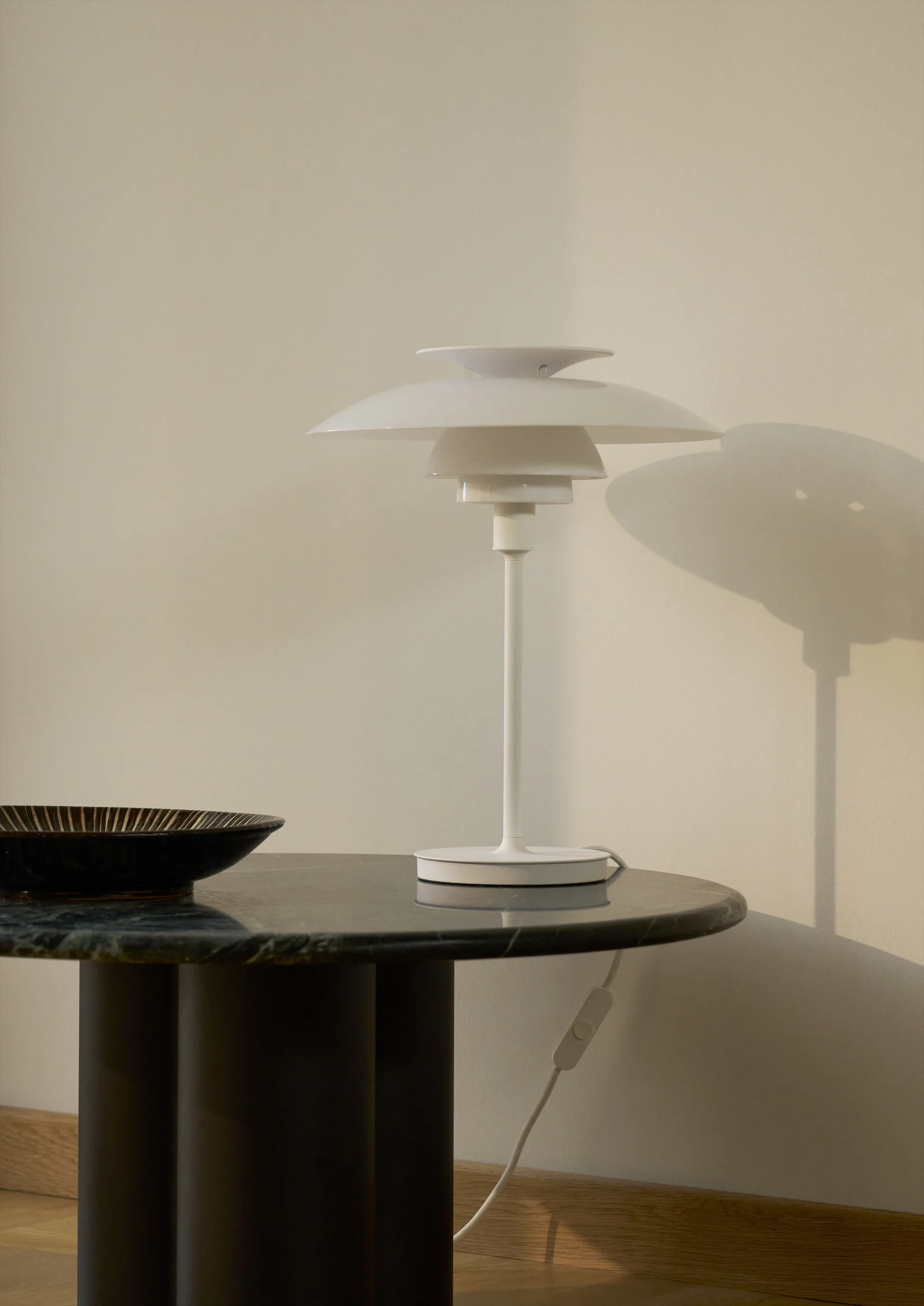PH 80 table lamp, White opal, white Louis Poulsen