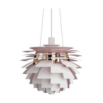 PH Artichoke Anniversary edition pendant lamp - Matte white-pale rose Ø48 cm - Louis Poulsen
