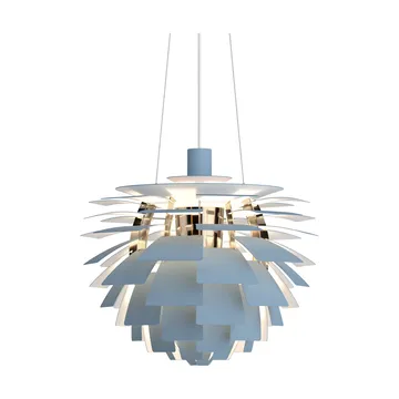 PH Artichoke pendant lamp Ø48 cm - Dusty blue-brass metallised - Louis Poulsen