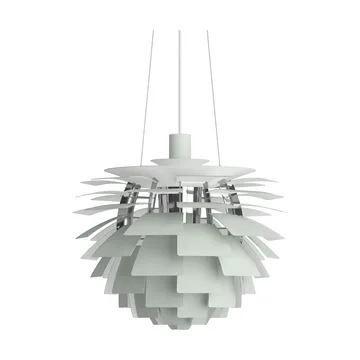 PH Artichoke pendant lamp Ø48 cm - Dusty green-high lustre chrome plated - Louis Poulsen
