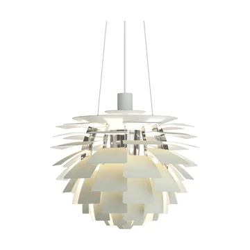 PH Artichoke pendant lamp Ø48 cm - Dusty green-high lustre chrome plated - Louis Poulsen
