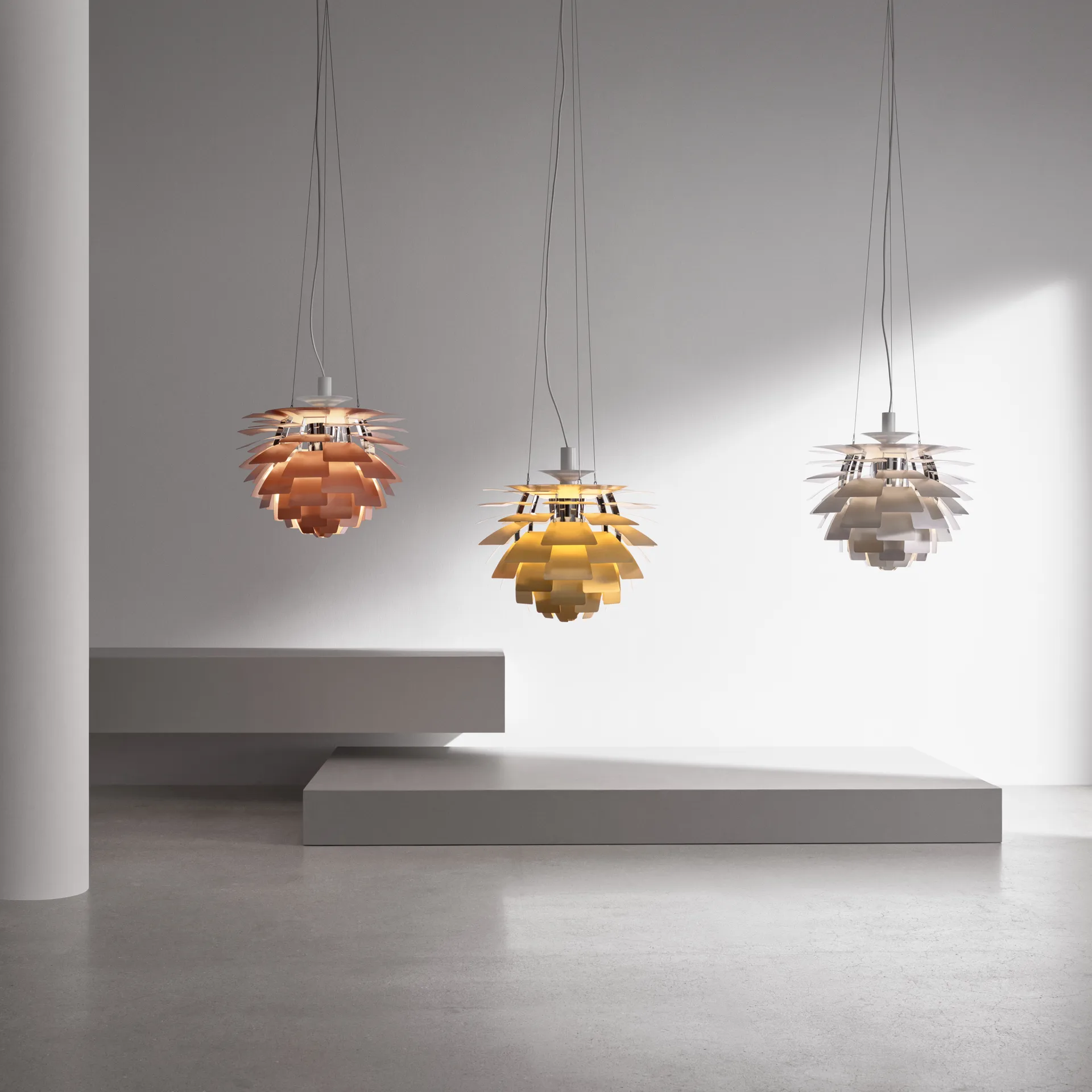 PH Artichoke pendant lamp Ø60 cm, Brass Louis Poulsen