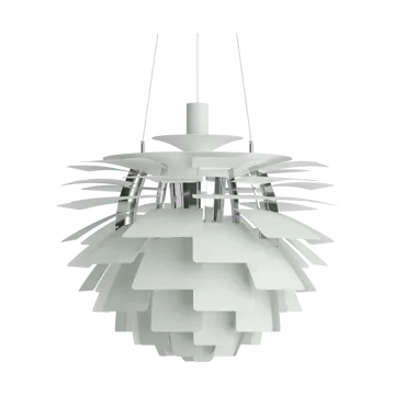 PH Artichoke pendant lamp Ø60 cm - Dusty green-high lustre chrome plated - Louis Poulsen
