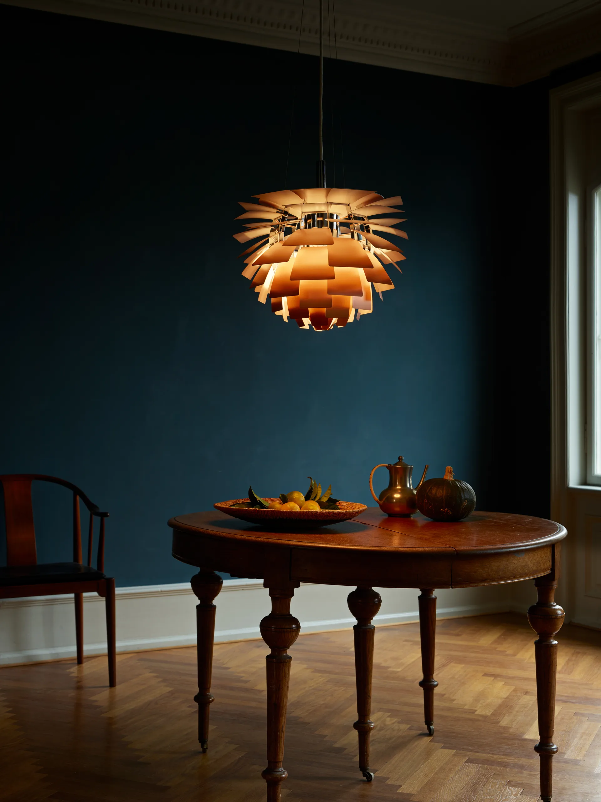 PH Artichoke pendant lamp LED, Copper, Ø48 cm Louis Poulsen