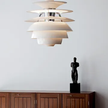 PH Snowball pendant lamp integrated LED - White - Louis Poulsen