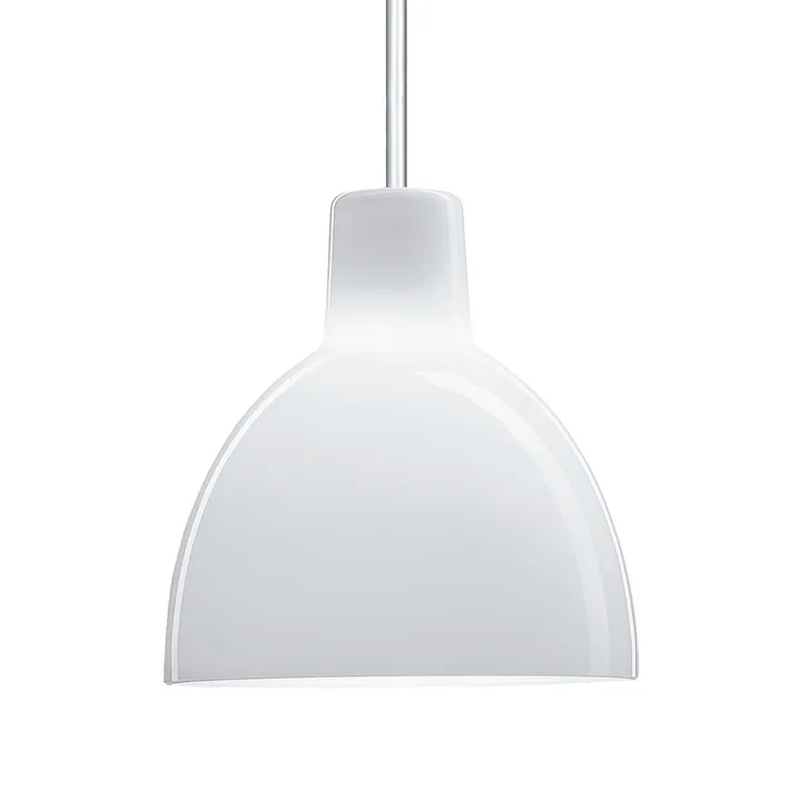 Toldbod 155 pendant lamp - White opal glass - Louis Poulsen