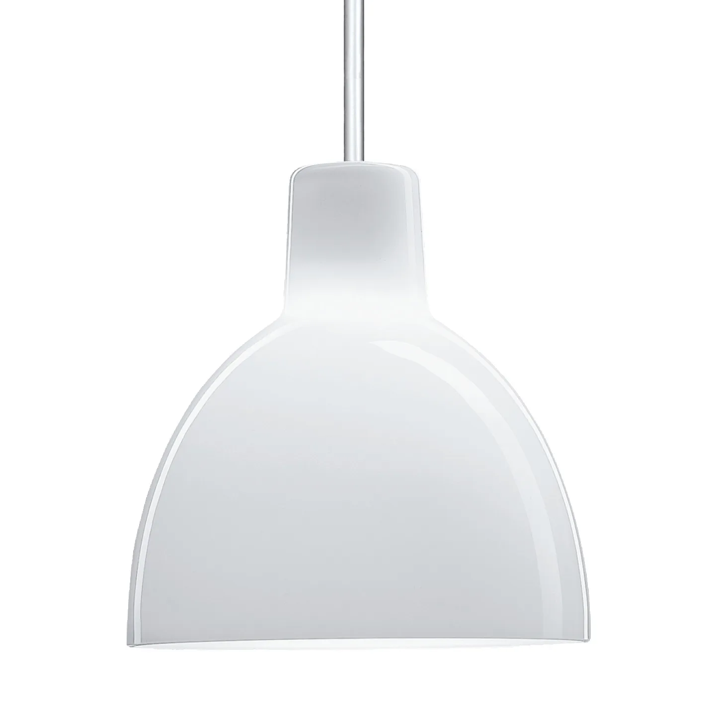 Toldbod 220 pendant lamp, White opal glass Louis Poulsen