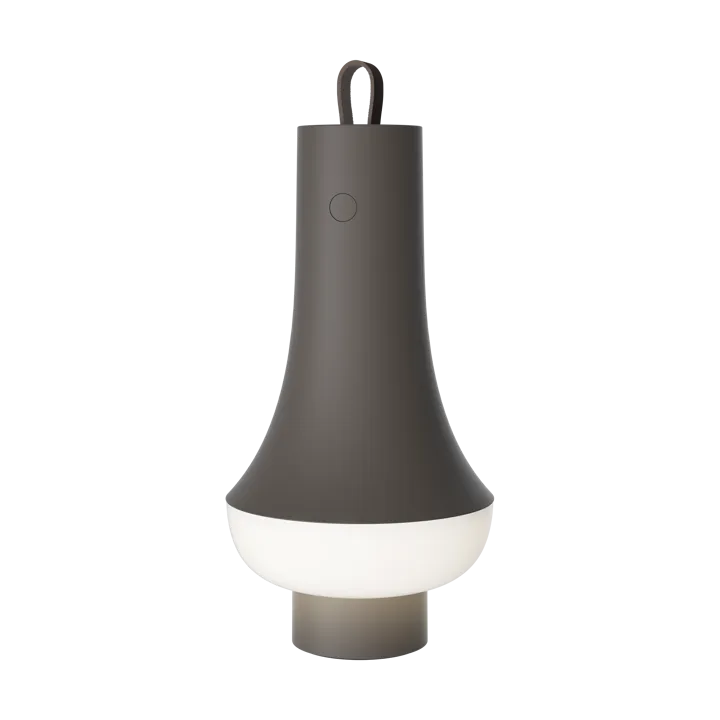 Tomoshi Portable table lamp - Dark brown - Louis Poulsen