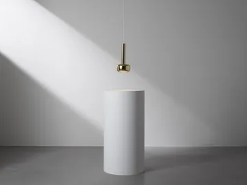VL 56 pendant lamp - Polished brass - Louis Poulsen