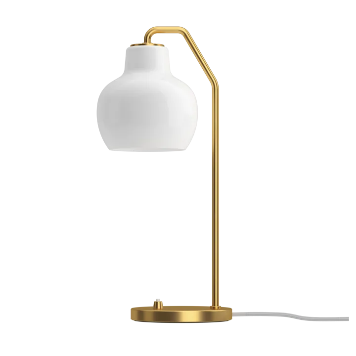 VL Ring Crown table lamp Ø15 cm - Brass-opal glass - Louis Poulsen