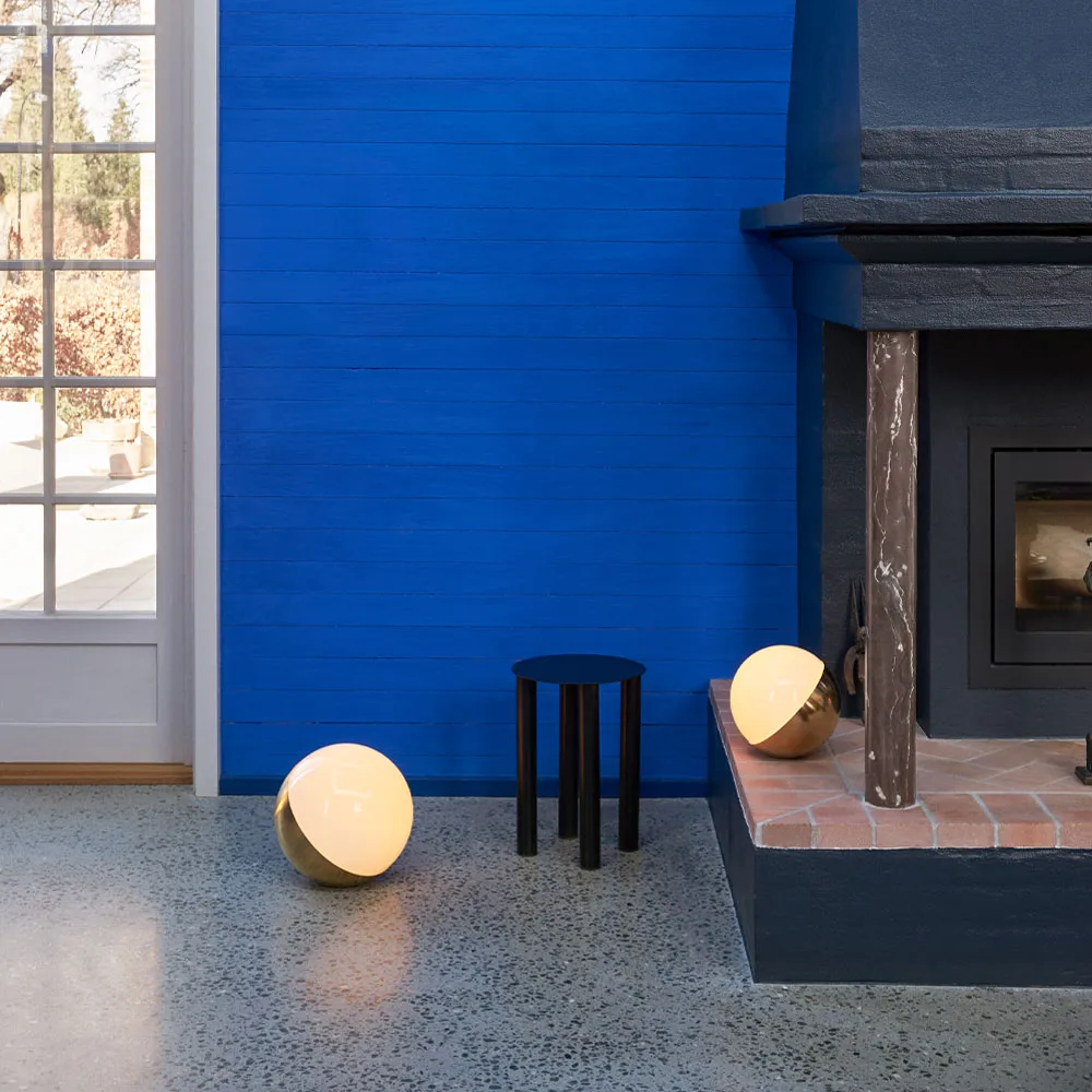VL Studio table lamp/floor lamp Ø32 cm, Brass Louis Poulsen